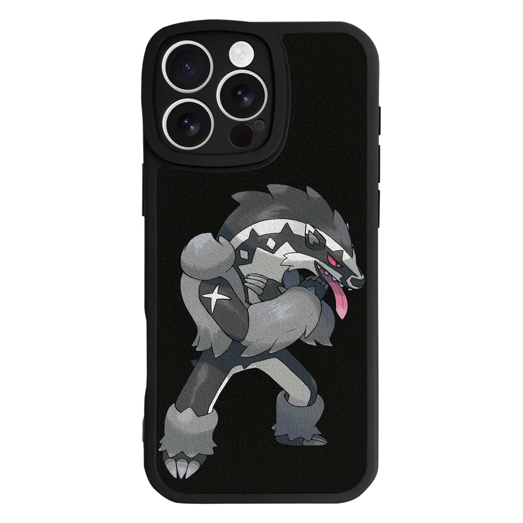 （画像用） ポケットモンスター Pokémon 【iPhone 16シリーズ対応】シリコンスマホケース（レザー調） 材質：シリコン